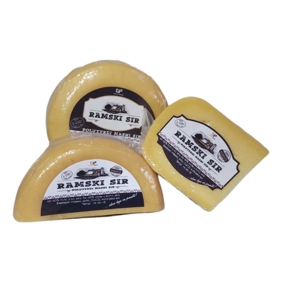 RAMSKI SIR - Polutvrdi masni sir